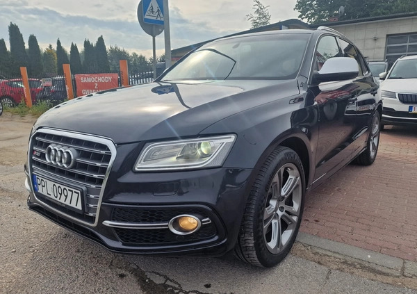 Audi SQ5 cena 106700 przebieg: 145000, rok produkcji 2013 z Wielichowo małe 301